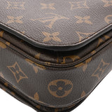 LOUIS VUITTON ルイヴィトン モノグラムパッチーズ ポシェットメティス MM ブラウン M43991 レディース モノグラムキャンバス 2WAYバッグ Bランク 中古 銀蔵