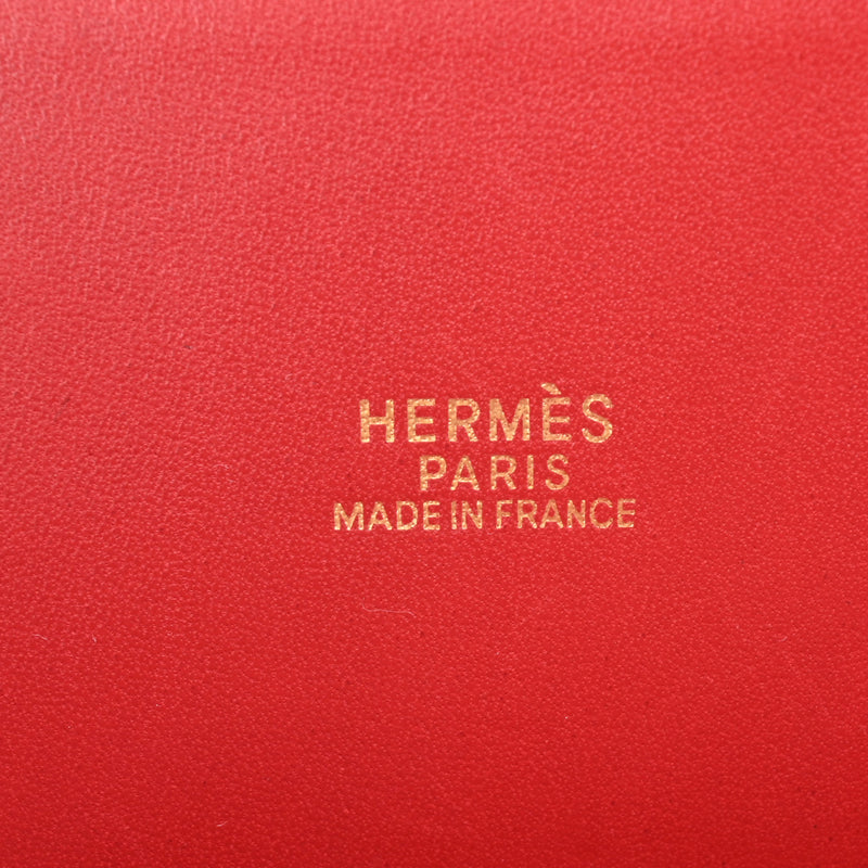 HERMES エルメス ボリード 31 2WAY ルージュビフ □H刻印(2004年頃) レディース フィヨルド ハンドバッグ Bランク 中古 銀蔵