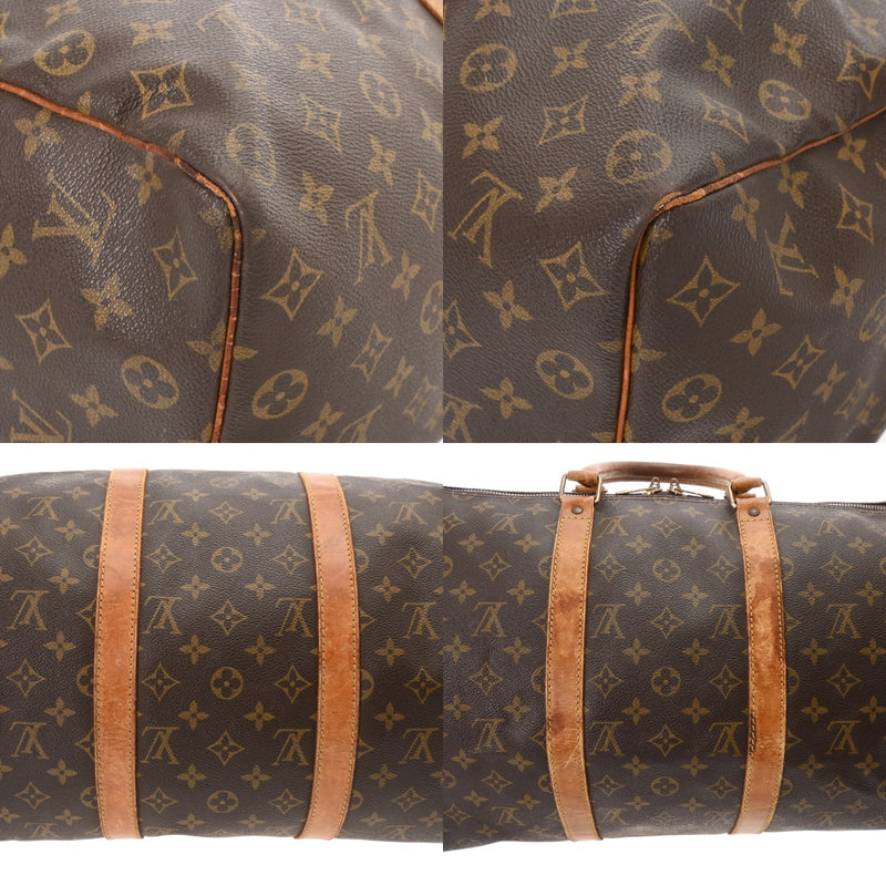 LOUIS VUITTON ルイヴィトン モノグラム キーポル 50 ブラウン M41426 ユニセックス モノグラムキャンバス ボストンバッグ Cランク 中古 銀蔵