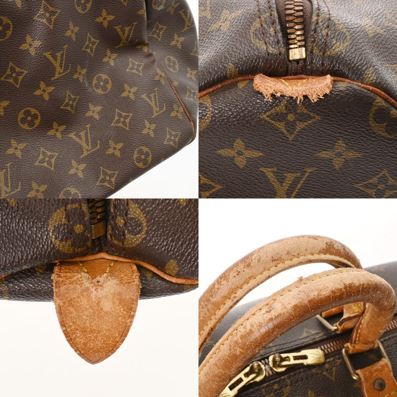 LOUIS VUITTON ルイヴィトン モノグラム キーポル 50 ブラウン M41426 ユニセックス モノグラムキャンバス ボストンバッグ Cランク 中古 銀蔵