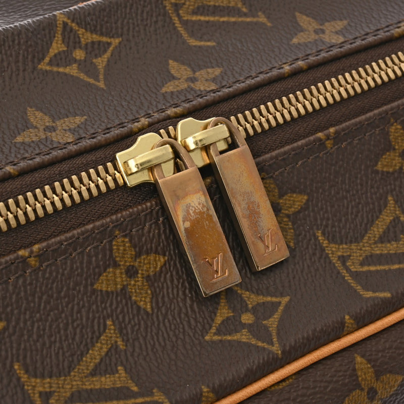 LOUIS VUITTON ルイヴィトン モノグラム シテ GM トート ブラウン M51181 ユニセックス モノグラムキャンバス ハンドバッグ ABランク 中古 銀蔵