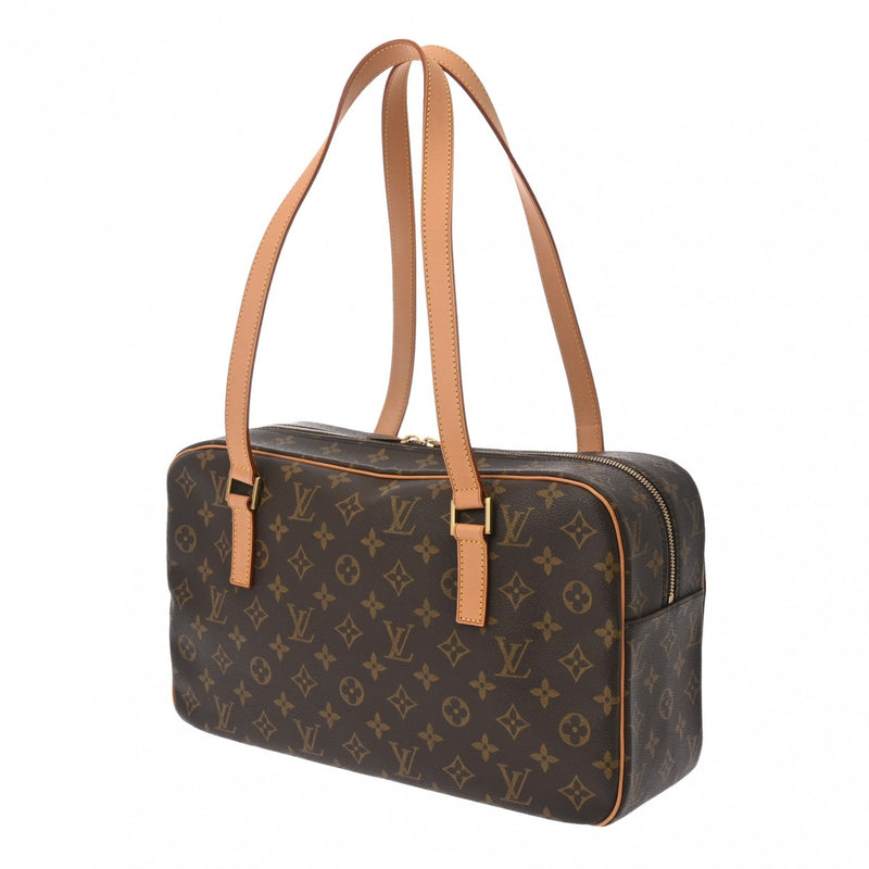 LOUIS VUITTON ルイヴィトン モノグラム シテ GM トート ブラウン M51181 ユニセックス モノグラムキャンバス ハンドバッグ ABランク 中古 銀蔵