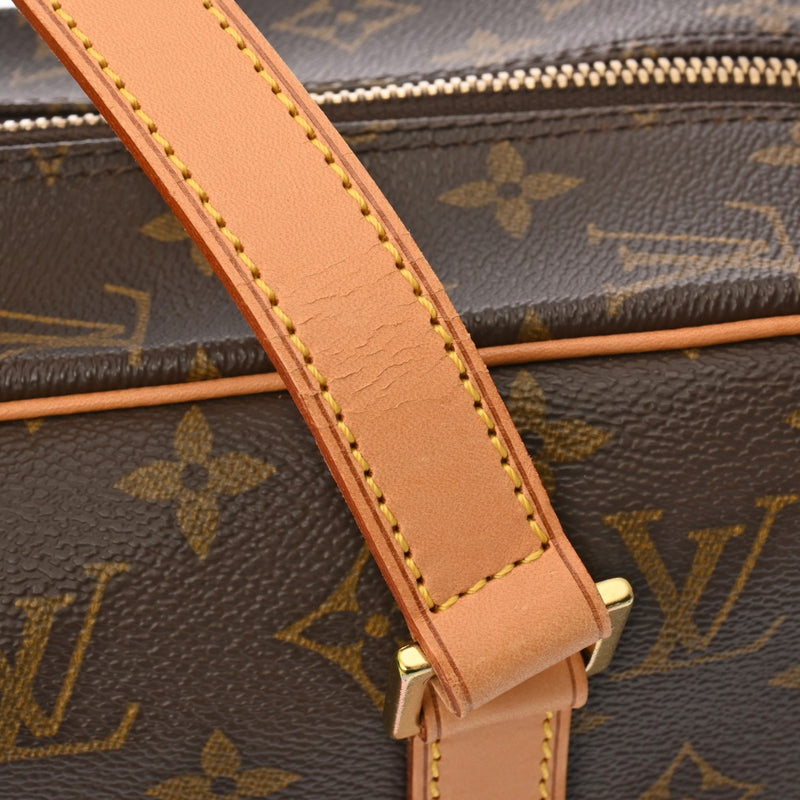 LOUIS VUITTON ルイヴィトン モノグラム シテ GM トート ブラウン M51181 ユニセックス モノグラムキャンバス ハンドバッグ ABランク 中古 銀蔵