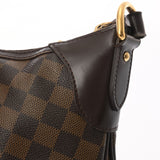 LOUIS VUITTON ルイヴィトン ダミエ テムズ GM ブラウン N48181 レディース ダミエキャンバス セミショルダーバッグ Bランク 中古 銀蔵