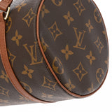 LOUIS VUITTON ルイヴィトン モノグラム パピヨン PM 旧型 ブラウン M51366 レディース モノグラムキャンバス ハンドバッグ ABランク 中古 銀蔵