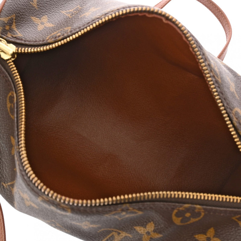 LOUIS VUITTON ルイヴィトン モノグラム パピヨン PM 旧型 ブラウン M51366 レディース モノグラムキャンバス ハンドバッグ ABランク 中古 銀蔵