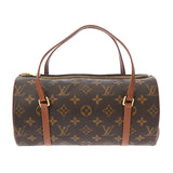 LOUIS VUITTON ルイヴィトン モノグラム パピヨン PM 旧型 ブラウン M51366 レディース モノグラムキャンバス ハンドバッグ ABランク 中古 銀蔵