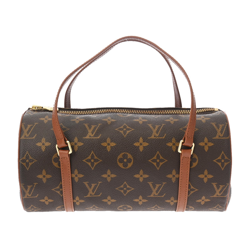 LOUIS VUITTON ルイヴィトン モノグラム パピヨン PM 旧型 ブラウン M51366 レディース モノグラムキャンバス ハンドバッグ ABランク 中古 銀蔵