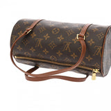 LOUIS VUITTON ルイヴィトン モノグラム パピヨン PM 旧型 ブラウン M51366 レディース モノグラムキャンバス ハンドバッグ ABランク 中古 銀蔵