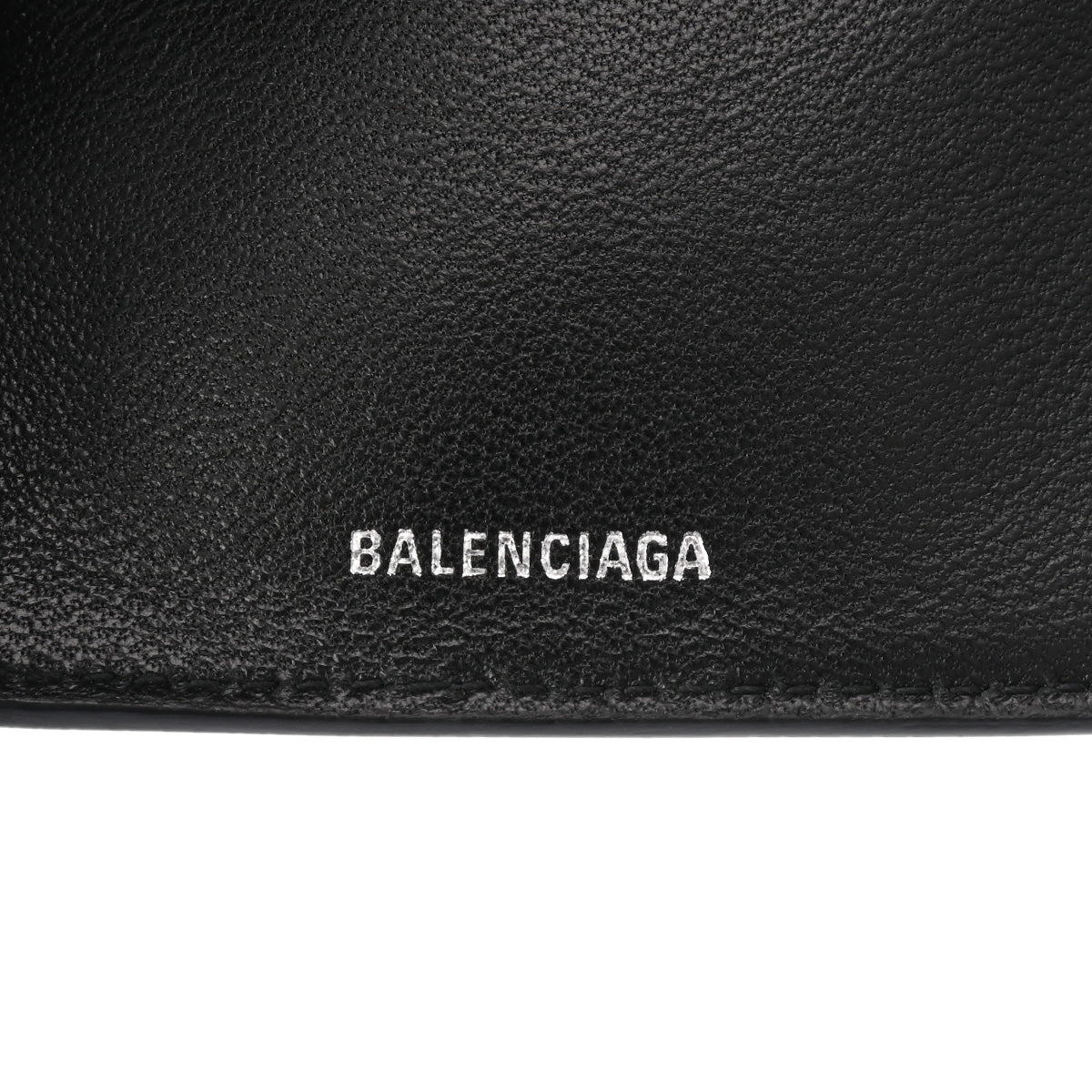 BALENCIAGA(バレンシアガ) 3つ折り財布 キャッシュ ミニ ウォレット 593813 黒 レザー バレンシアガ BALENCIAGA 財布 三つ折り財布 ミニ財布 593813 1IZIM
