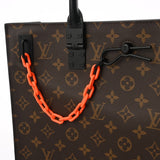 LOUIS VUITTON ルイヴィトン モノグラムソーラーレイ サックプラ ヴァージルアブロー ブラウン M44475 メンズ レザー トートバッグ Aランク 中古 銀蔵