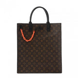 LOUIS VUITTON ルイヴィトン モノグラムソーラーレイ サックプラ ヴァージルアブロー ブラウン M44475 メンズ レザー トートバッグ Aランク 中古 銀蔵
