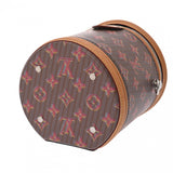 LOUIS VUITTON ルイヴィトン モノグラム LVポップ カンヌ ピンク/ブラウン M55457 レディース レザー 2WAYバッグ ABランク 中古 銀蔵