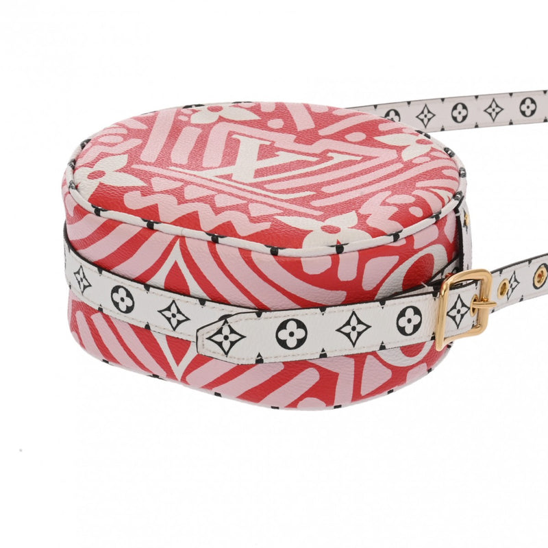 【Pristine Condition】LOUIS VUITTON ルイ・ヴィトン/ボワットシャポースープル/LVクラフト/M45364/PL2***/SAランク/75【中古】 ルイヴィトン ボワットシャポースープル LVクラフティ レッド/ピンク