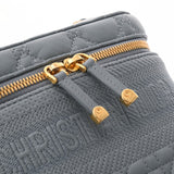 CHRISTIAN DIOR クリスチャンディオール DIORTRAVEL ヴァニティスモール ブルーグレー系 S5488UNTR_M41G レディース レザー ショルダーバッグ Aランク 中古 銀蔵