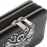 CHRISTIAN DIOR クリスチャンディオール ステューシーコラボ ブラック 2PUBC119RAS レディース レザー ショルダーバッグ Aランク 中古 銀蔵