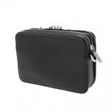 CHRISTIAN DIOR クリスチャンディオール ステューシーコラボ ブラック 2PUBC119RAS レディース レザー ショルダーバッグ Aランク 中古 銀蔵