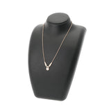 CHAUMET ショーメ ジョセフィーヌ ティアドロップ ダイヤ レディース K18ピンクゴールド PG ネックレス Aランク 中古 銀蔵