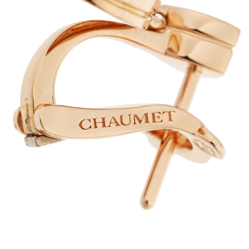 CHAUMET ショーメ ジョセフィーヌ レディース K18ピンクゴールド ピアス Aランク 中古 銀蔵