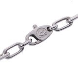 CARTIER カルティエ スパルタカス チェーン ユニセックス K18ホワイトゴールド ネックレス Aランク 中古 銀蔵