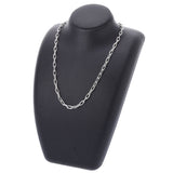 CARTIER カルティエ スパルタカス チェーン ユニセックス K18ホワイトゴールド ネックレス Aランク 中古 銀蔵