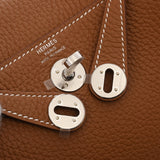 HERMES エルメス リンディ ミニ ゴールド W刻印(2024年頃) レディース トリヨンクレマンス 2WAYバッグ 未使用 銀蔵