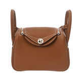 HERMES エルメス リンディ ミニ ゴールド W刻印(2024年頃) レディース トリヨンクレマンス 2WAYバッグ 未使用 銀蔵