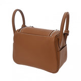 HERMES エルメス リンディ ミニ ゴールド W刻印(2024年頃) レディース トリヨンクレマンス 2WAYバッグ 未使用 銀蔵