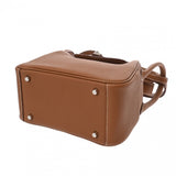 HERMES エルメス リンディ ミニ ゴールド W刻印(2024年頃) レディース トリヨンクレマンス 2WAYバッグ 未使用 銀蔵