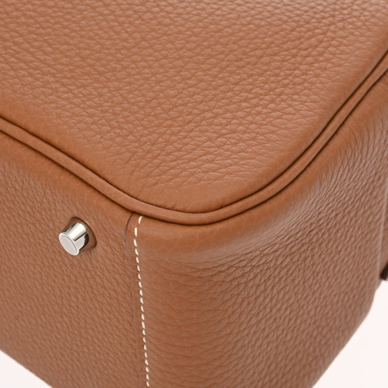 HERMES エルメス リンディ ミニ ゴールド W刻印(2024年頃) レディース トリヨンクレマンス 2WAYバッグ 未使用 銀蔵