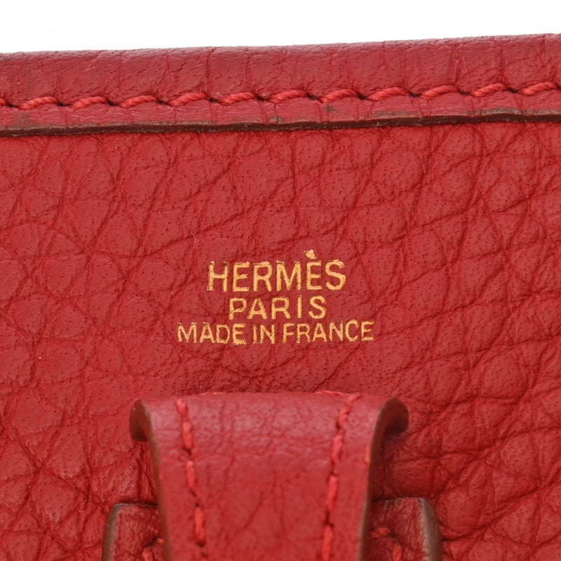 HERMES エルメス エブリン エヴリン TPM ルージュヴィフ □G刻印(2003年頃) レディース トリヨンクレマンス ショルダーバッグ ABランク 中古 銀蔵