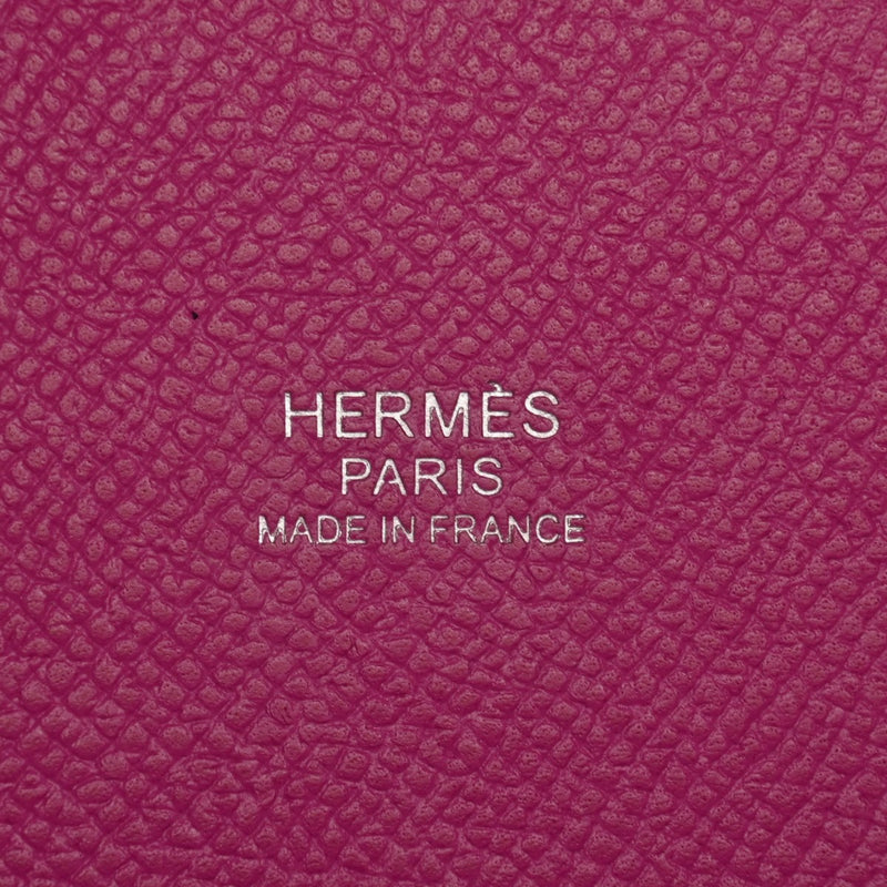 HERMES エルメス ピコタンロック MM トレサージュ ローズパープル/ブルーニュイ/クレ シルバー金具 C刻印(2018年頃) レディース ヴォーエプソン ハンドバッグ ABランク 中古 銀蔵