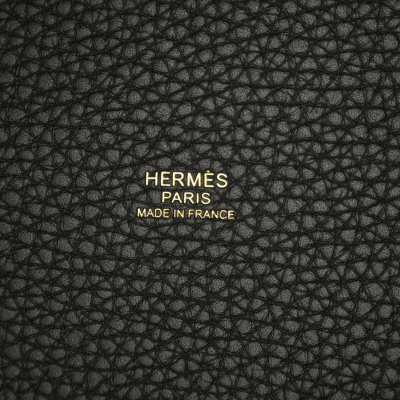 HERMES エルメス ピコタン ロック PM  ブラック W刻印(2024年頃) レディース トリヨンクレマンス ハンドバッグ 未使用 銀蔵