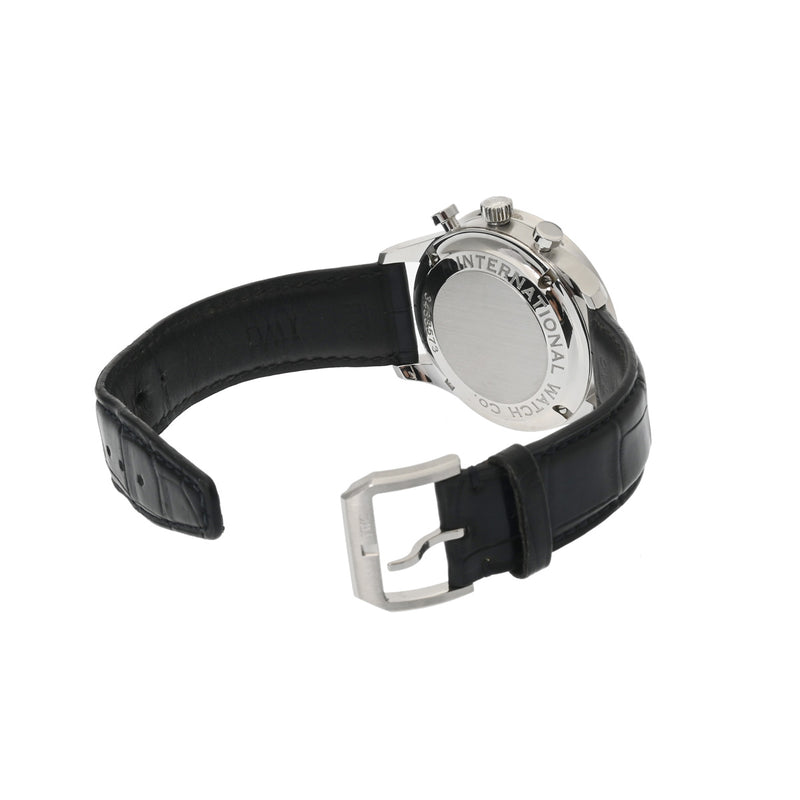 IWC ポルトギーゼ クロノグラフ IW371417 シルバー メンズ 腕時計 自動巻き 中古 銀蔵