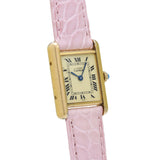 カルティエ マストタンク イエロー レディース 腕時計 クォーツ 中古 銀蔵