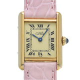 カルティエ マストタンク イエロー レディース 腕時計 クォーツ 中古 銀蔵