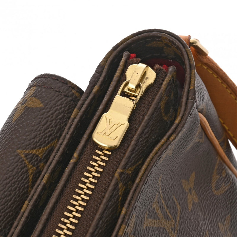 LOUIS VUITTON ルイヴィトン モノグラム ヴィバシテ PM ブラウン M51165 レディース モノグラムキャンバス ショルダーバッグ Bランク 中古 銀蔵