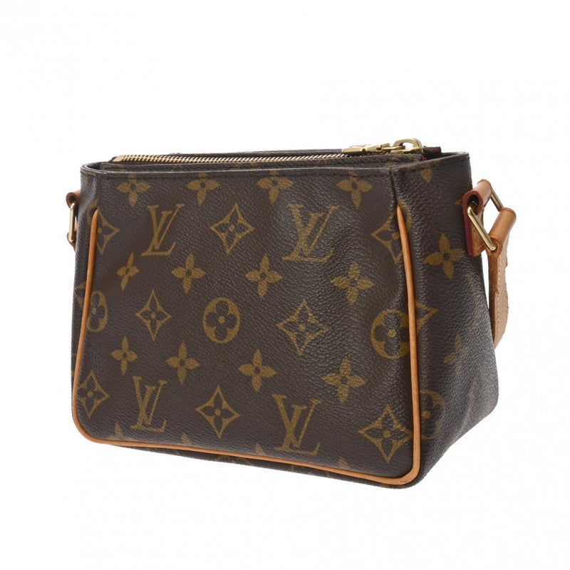 LOUIS VUITTON ルイヴィトン モノグラム ヴィバシテ PM ブラウン M51165 レディース モノグラムキャンバス ショルダーバッグ Bランク 中古 銀蔵