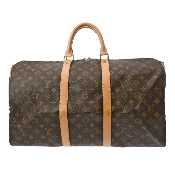 LOUIS VUITTON ルイヴィトン モノグラム キーポル バンドリエール 50 2WAY ブラウン M41416 ユニセックス モノグラムキャンバス ボストンバッグ ABランク 中古 銀蔵