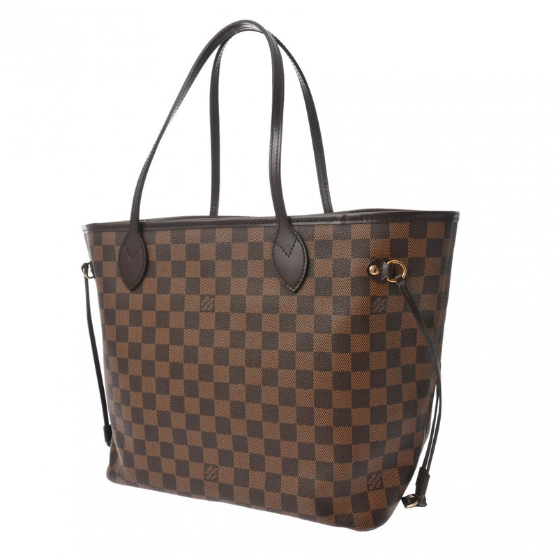 LOUIS VUITTON ルイヴィトン ダミエ ネヴァーフル MM ブラウン ローズバレリーヌ N41603 レディース ダミエキャンバス トートバッグ ABランク 中古 銀蔵