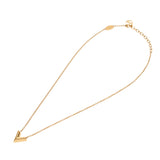 LOUIS VUITTON ルイヴィトン エセンシャル V 旧型 M61083 レディース GP ネックレス ABランク 中古 銀蔵