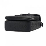 LOUIS VUITTON ルイヴィトン Sロック ヴェルティカル ウェアラブル ウォレット ブラック M81524 メンズ トリヨンレザー ショルダーバッグ Aランク 中古 銀蔵