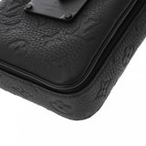 LOUIS VUITTON ルイヴィトン Sロック ヴェルティカル ウェアラブル ウォレット ブラック M81524 メンズ トリヨンレザー ショルダーバッグ Aランク 中古 銀蔵