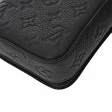 LOUIS VUITTON ルイヴィトン Sロック ヴェルティカル ウェアラブル ウォレット ブラック M81524 メンズ トリヨンレザー ショルダーバッグ Aランク 中古 銀蔵