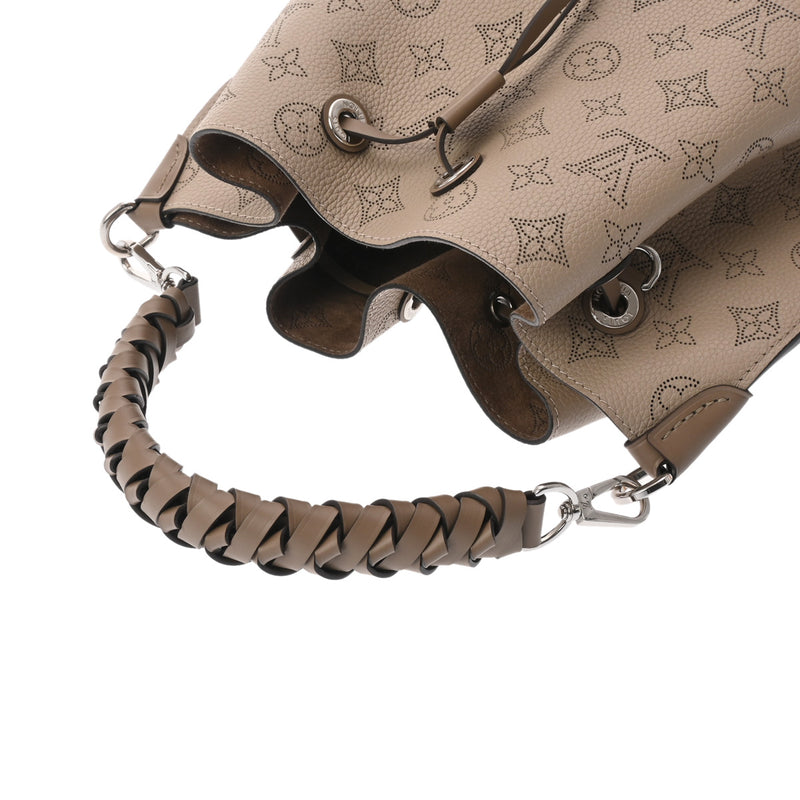 LOUIS VUITTON ルイヴィトン モノグラムマヒナ ムリア 2WAY ガレ M55799 レディース レザー ショルダーバッグ Aランク 中古 銀蔵