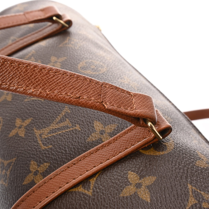 LOUIS VUITTON ルイヴィトン モノグラム パピヨン GM 旧型 ブラウン M51365 レディース モノグラムキャンバス ハンドバッグ ABランク 中古 銀蔵