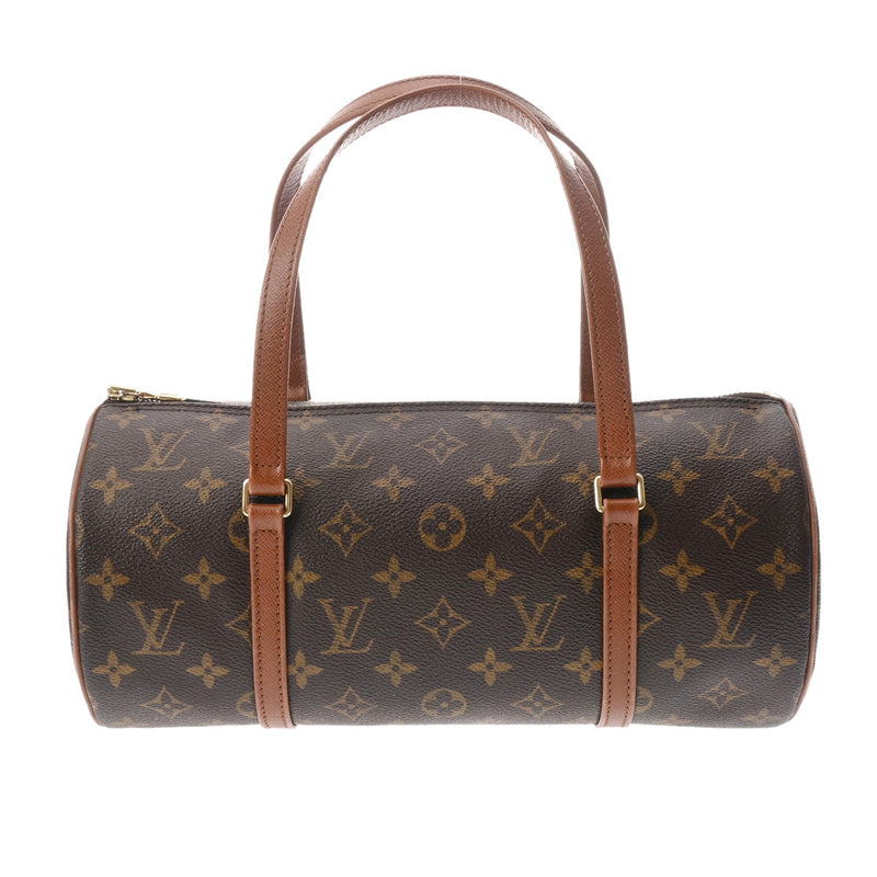 LOUIS VUITTON ルイヴィトン モノグラム パピヨン GM 旧型 ブラウン M51365 レディース モノグラムキャンバス ハンドバッグ ABランク 中古 銀蔵