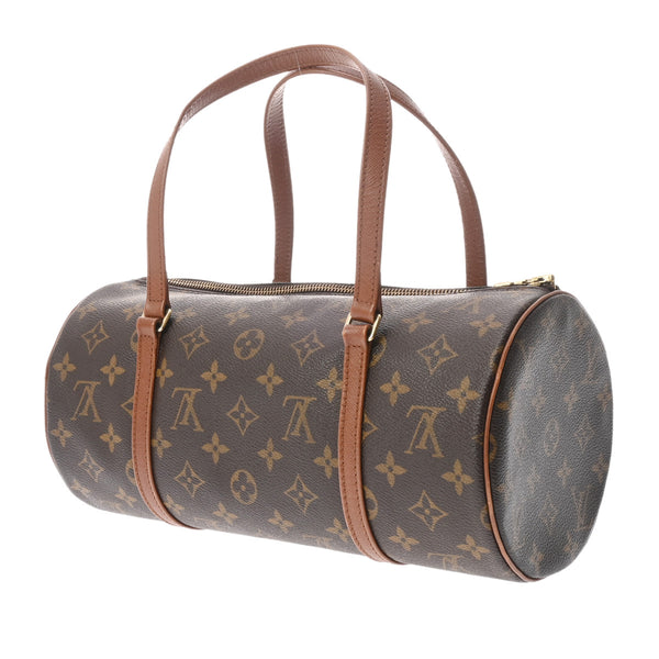 LOUIS VUITTON ルイヴィトン モノグラム パピヨン GM 旧型 ブラウン M51365 レディース モノグラムキャンバス ハンドバッグ ABランク 中古 銀蔵