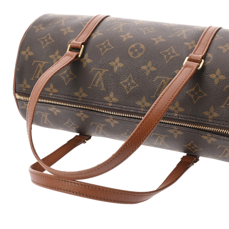 LOUIS VUITTON ルイヴィトン モノグラム パピヨン GM 旧型 ブラウン M51365 レディース モノグラムキャンバス ハンドバッグ ABランク 中古 銀蔵