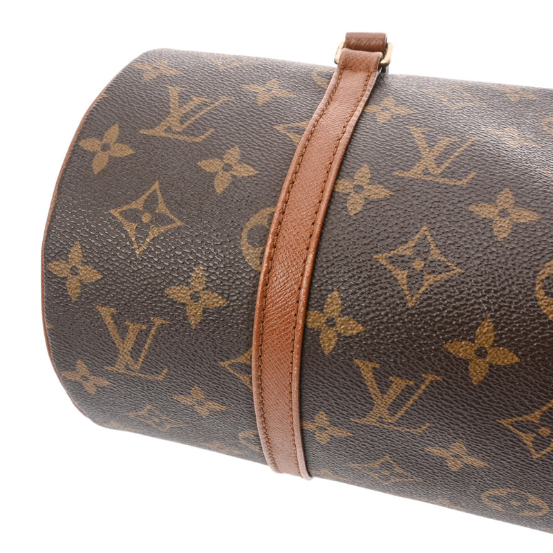 LOUIS VUITTON ルイヴィトン モノグラム パピヨン GM 旧型 ブラウン M51365 レディース モノグラムキャンバス ハンドバッグ ABランク 中古 銀蔵